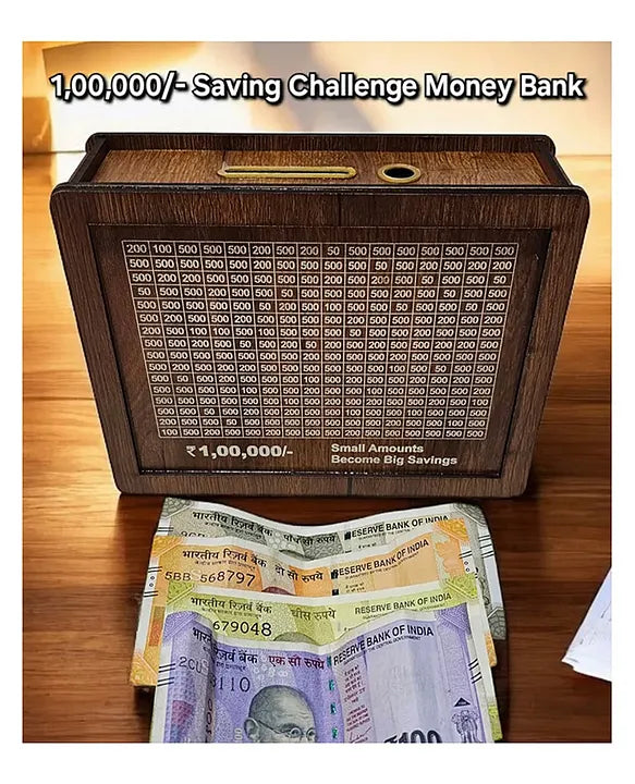 🐷✨ Wooden Piggy Bank – Save With Style, Treasure With Heart!